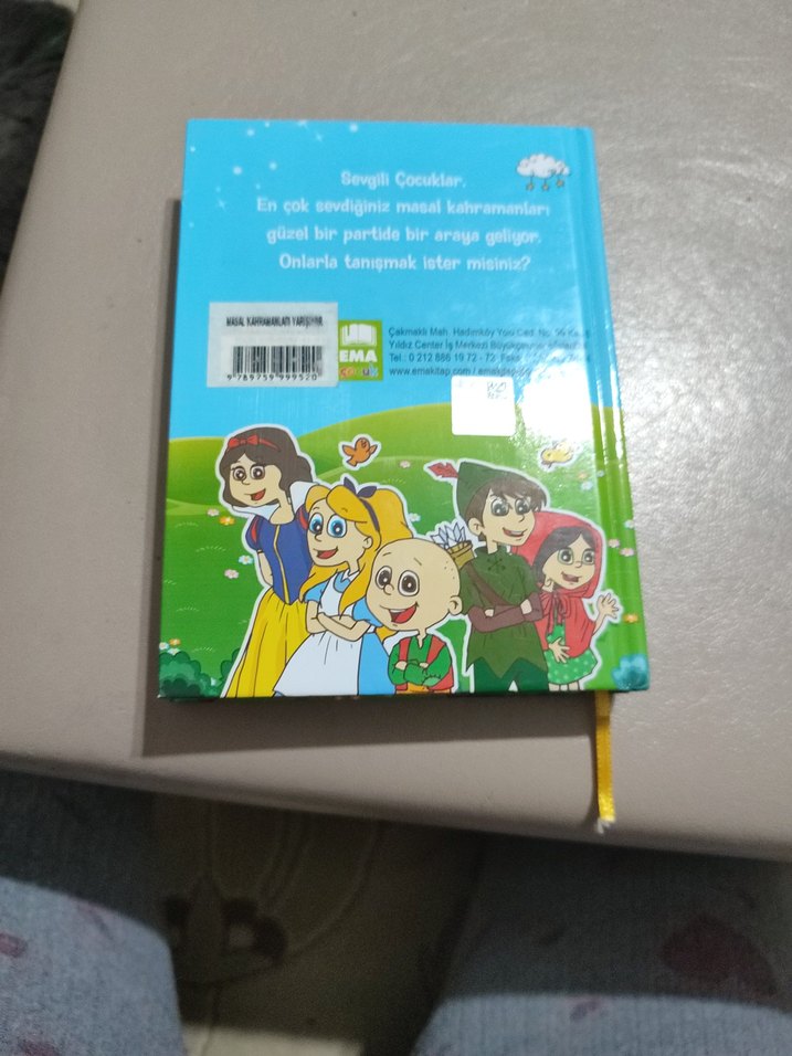 Masal Kahramanları Yarışıyor Çocuk Kitabı - Görsel 2
