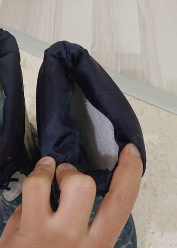 33 Beden mavi Renk Mavi Erkek Çocuk Yağmur Çizmesi
