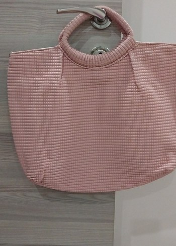 Beden Pudra rengi kadın çanta