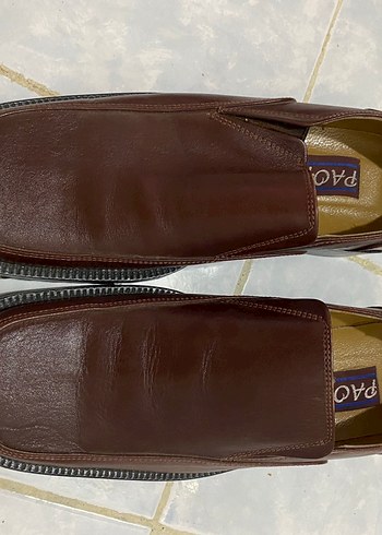 Kahverengi Klasik Deri Erkek Ayakkabısı - Görsel 3