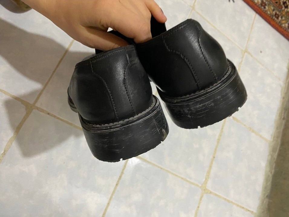 Erkek Klasik Siyah Tokalı Ayakkabı - Görsel 4