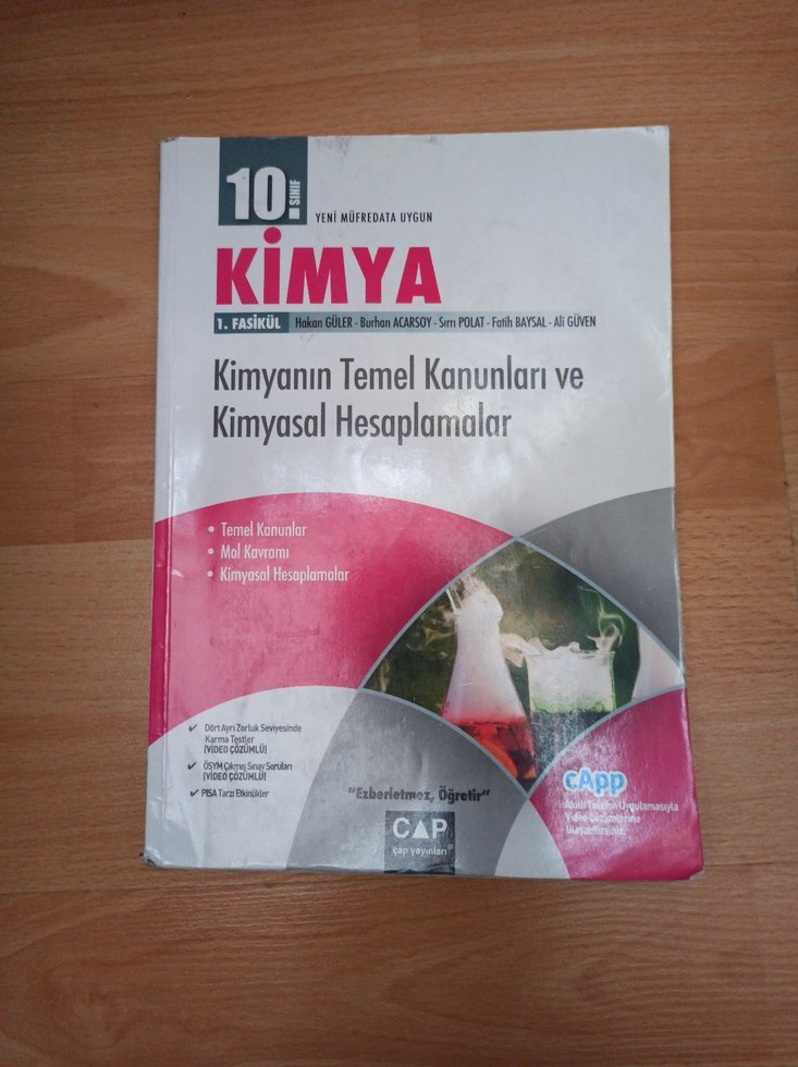 - Kimyanın Temel Kanunları ve Kimyasal Hesaplamalar - Görsel 2