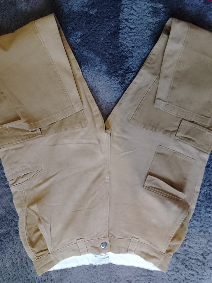 Kadın Bej Midi Kumaş Pantolon - Görsel 3