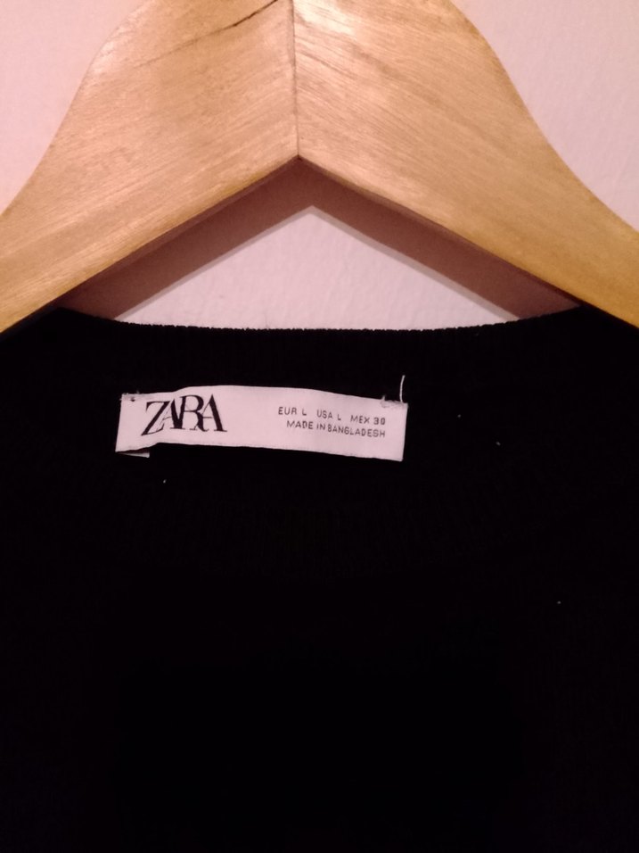 Kahverengi Süet Kolsuz Kadın Süveter - Görsel 2