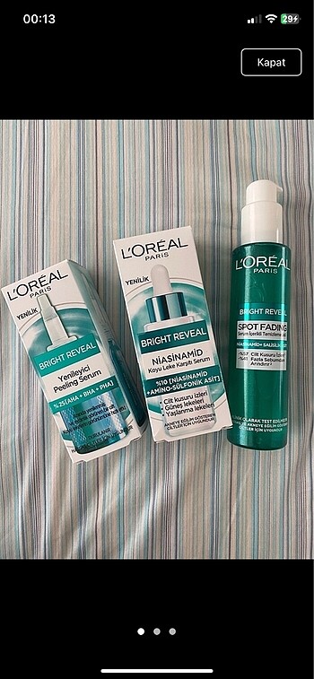The purest leke açıcı serum