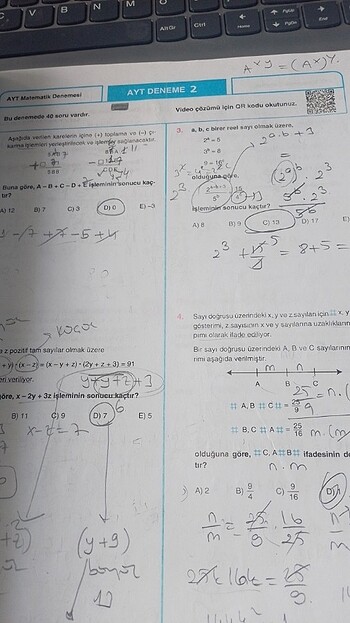  Beden Ayt matematik yektug mat marka yayınları 