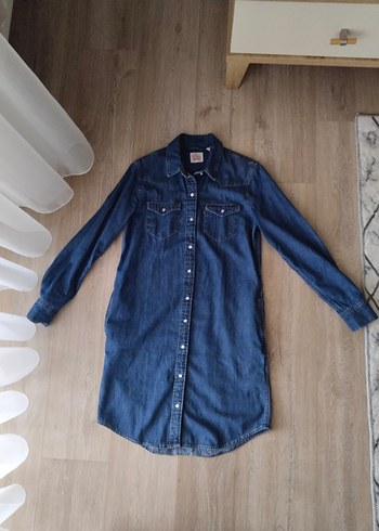 Levis Levi S Denim Gomlek Elbise