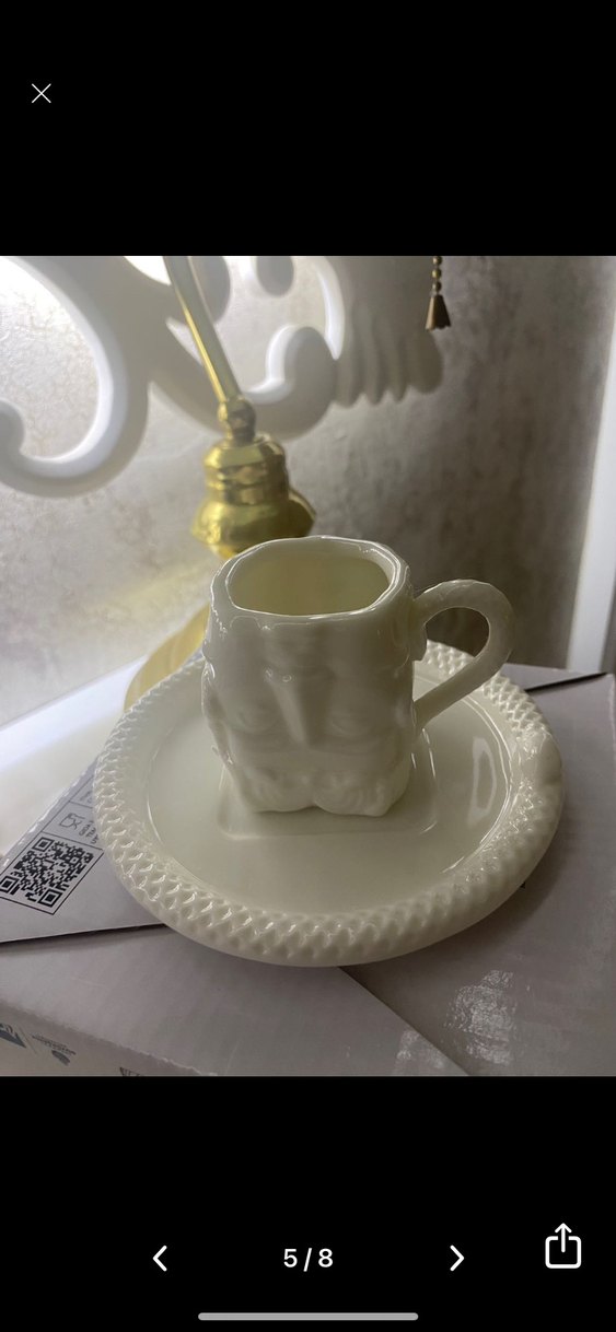 Karaca medusa kahve fincanı - Görsel 5