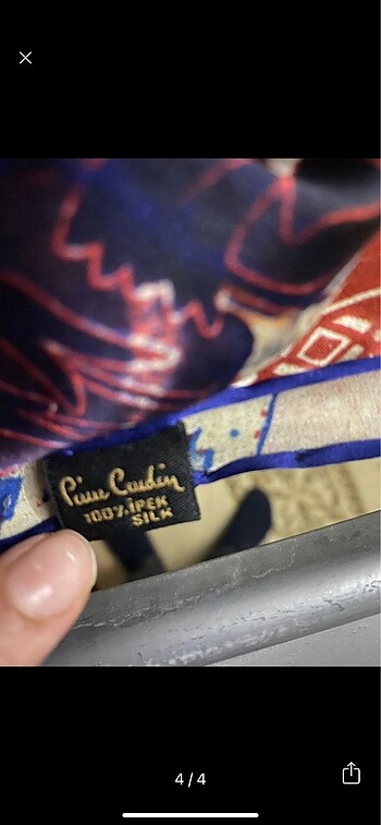 Beden lacivert Renk Pierre cardin eşarp