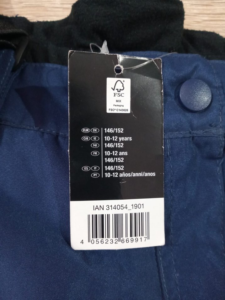 Grivic pro  çocuk etiketli Kemerli Kayak Pantolon - Görsel 2