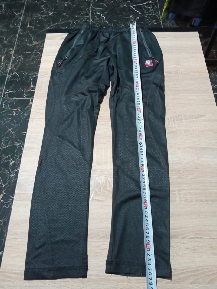 Black yak Siyah Fermuarlı Spor Kumaş Pantolon - Görsel 3