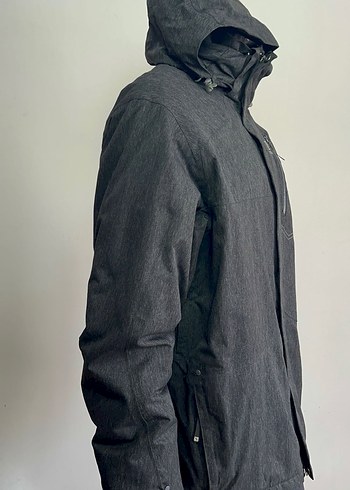 Gri Kapüşonlu Erkek Spor Mont - Görsel 4