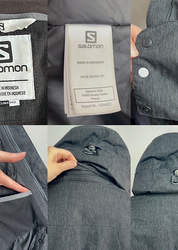 Gri Kapüşonlu Erkek Spor Mont - Görsel 8