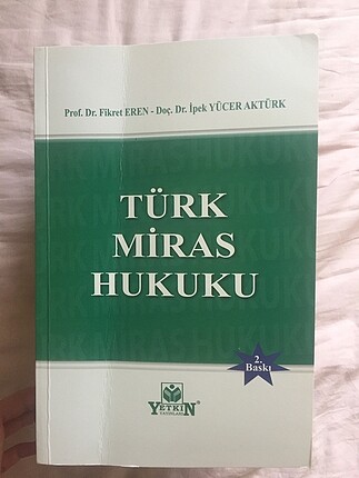 Türk Miras Hukuku - Fikret Eren