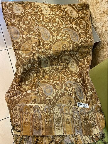 Beden camel Renk Pashmina şal