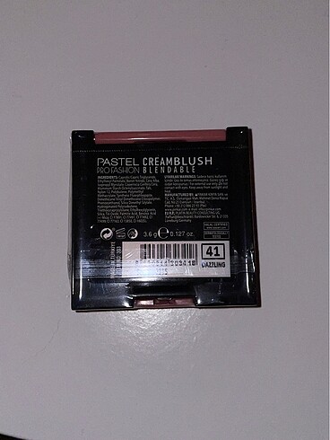 Pastel Pastel Cream Blush 41 Dazzling
