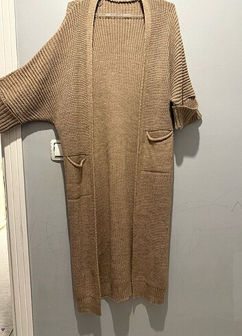 l Beden camel Renk Standart beden TRİKO HIRKA 