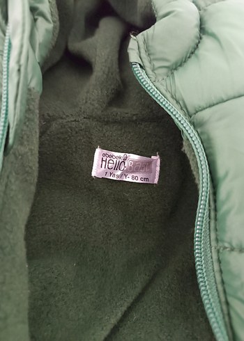 e bebek markalı Polar mont 1 yaş - Görsel 3