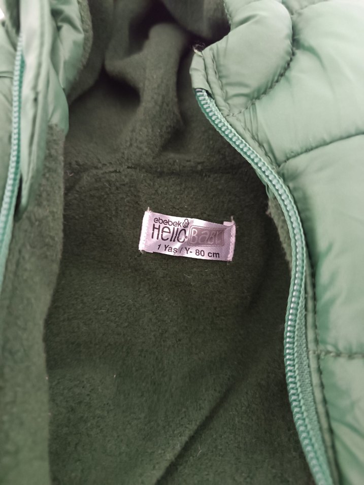 e bebek markalı Polar mont 1 yaş - Görsel 3