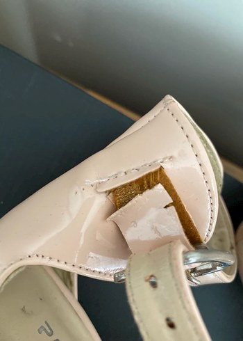 Bej Minimalist Stiletto Topuklu Kadın Ayakkabı - Görsel 4