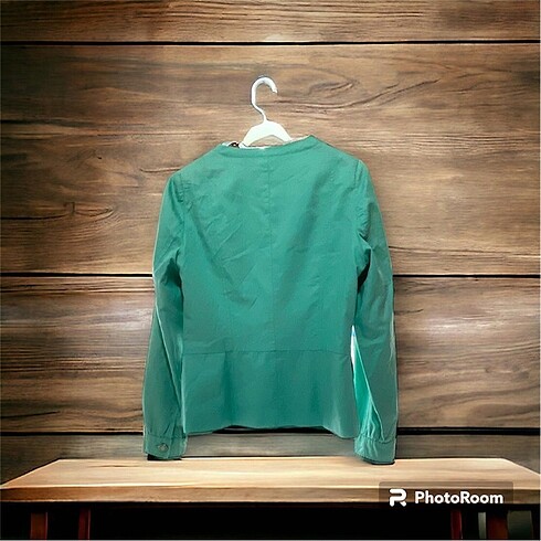 Tuğba&Venn Tarz Düğme detaylı şık yeşil ceket