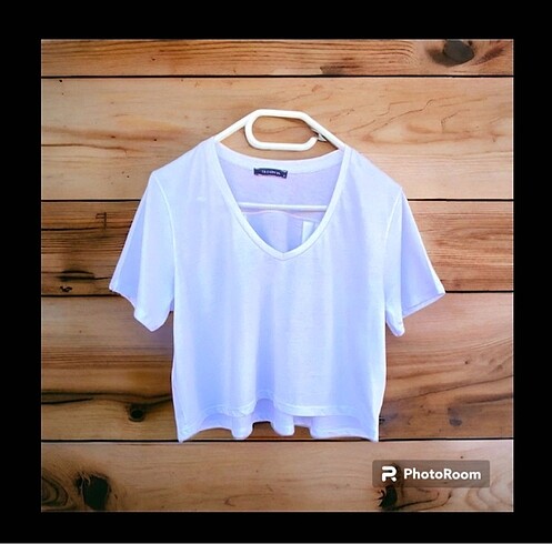 Trendyol & Milla Trendyol beyaz yazlık crop tişört