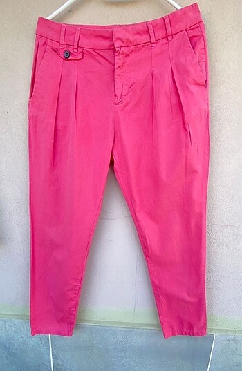 m Beden Seven hill yazlık pembe pantolon