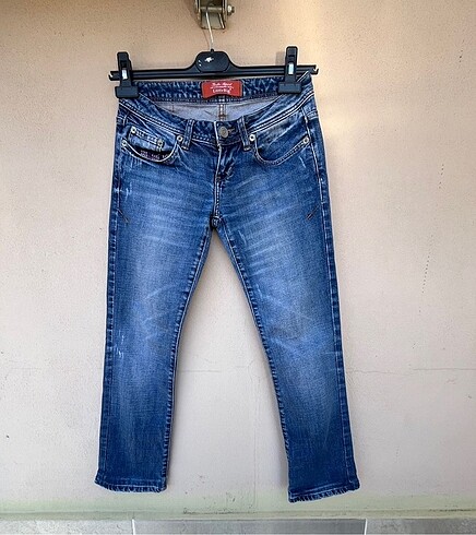 LTB Ltb mavi taşlanmış şık jean