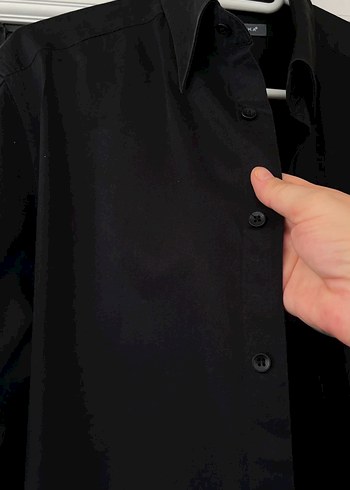 Network siyah erkek gömlek - Görsel 3