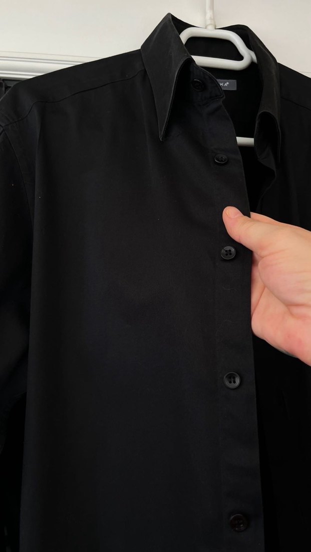 Network siyah erkek gömlek - Görsel 3