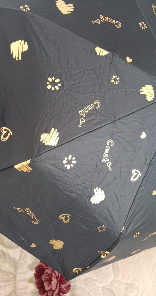 Parlak Lacivert Kadın Şemsiye - Görsel 2