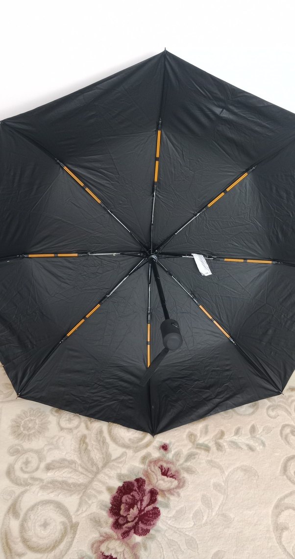 Parlak Lacivert Kadın Şemsiye - Görsel 4