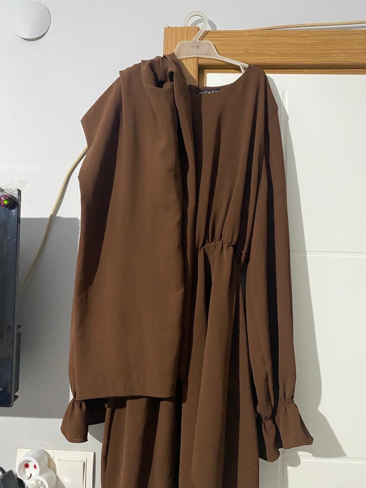 Drapeli Kahverengi takım - Görsel 4