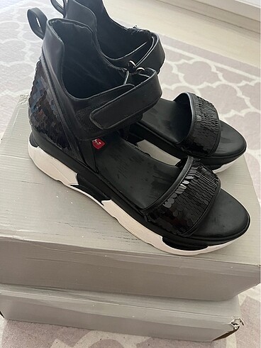 bambi topuklu sandalet - Görsel 5