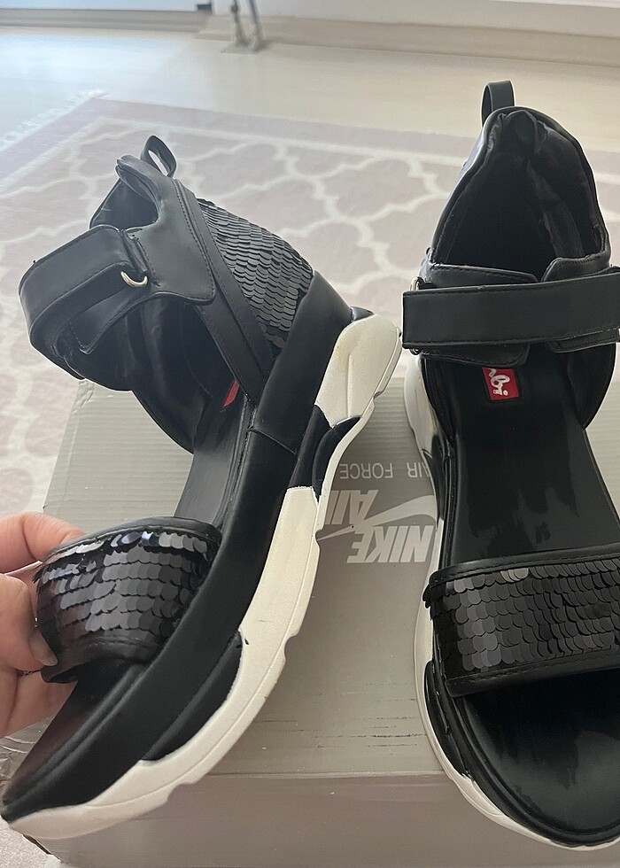 bambi topuklu sandalet - Görsel 2