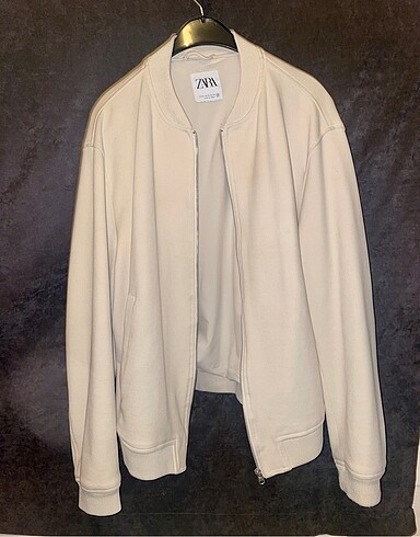 Zara markasına ait Erkek Krem Rengi Ceket