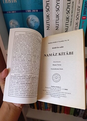  Hasan yavaş namaz kitabı 