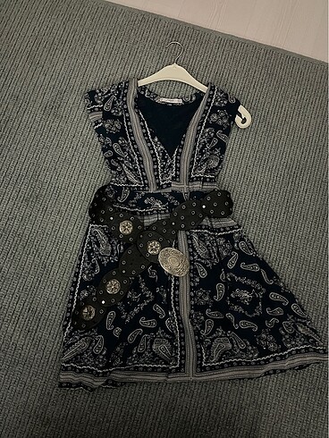 vintage yazlik elbise