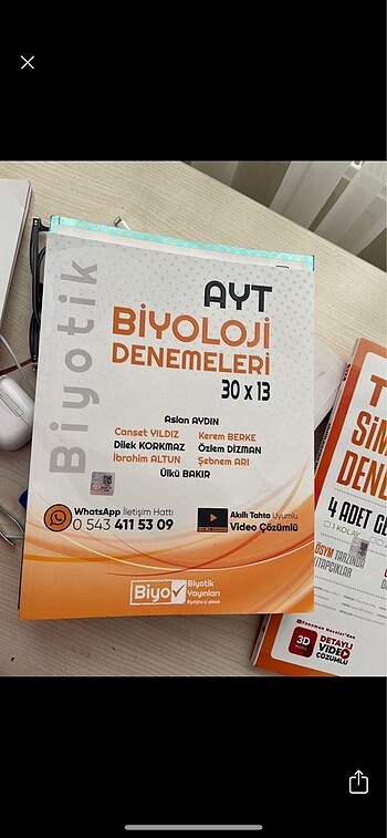 ayt biyotik denemesi