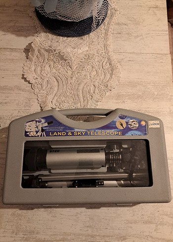 Lizer 90x Teleskop | Kutulu, Eksiksiz | Temiz Lens - Görsel 7