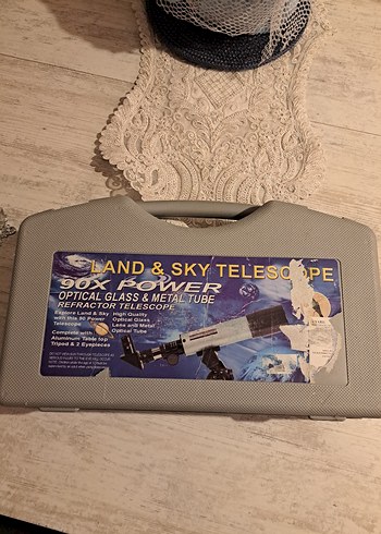 Lizer 90x Teleskop | Kutulu, Eksiksiz | Temiz Lens - Görsel 8