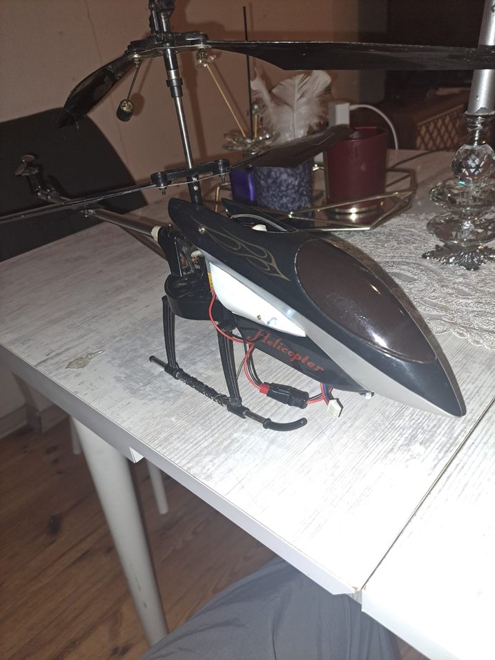 Büyük Boy RC Helikopter Kumandasız Parça / Proje - Görsel 3