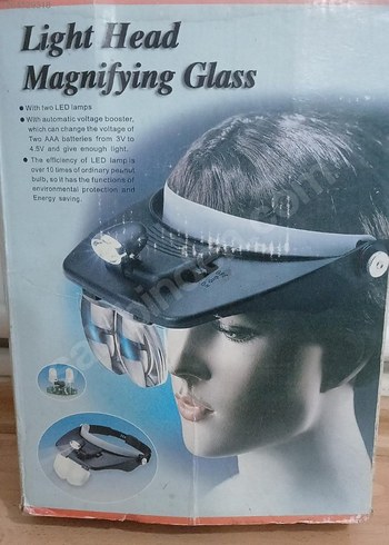 Led Işıklı Kafa Büyüteç mercek lup modelleri seti - Görsel 3