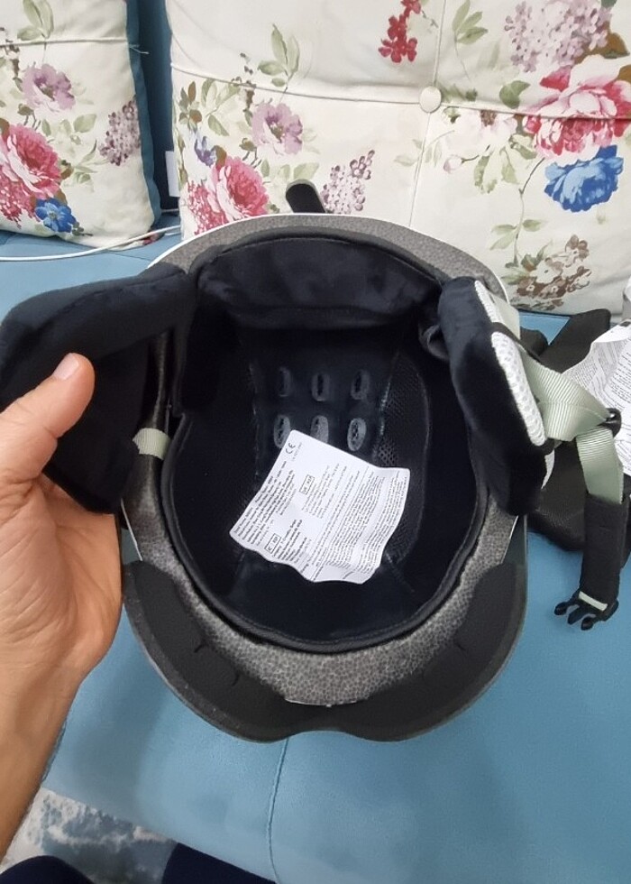 Kayak ve Snowbord Kaskı vizorlu - Görsel 4