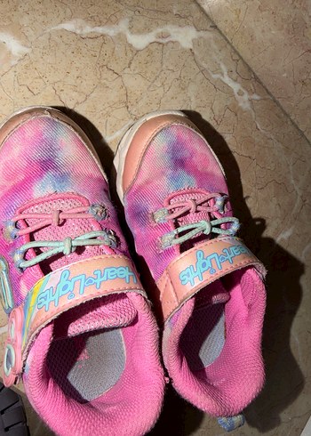 Kız Çocuk Pembe  Spor Ayakkabı - Görsel 2