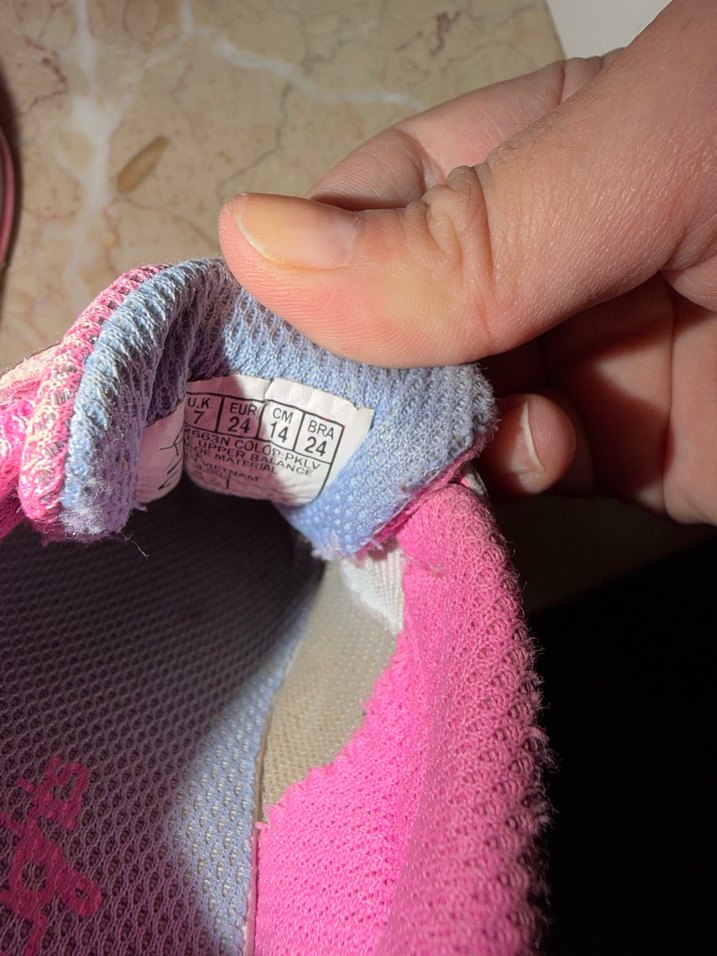 Kız Çocuk Pembe  Spor Ayakkabı - Görsel 3