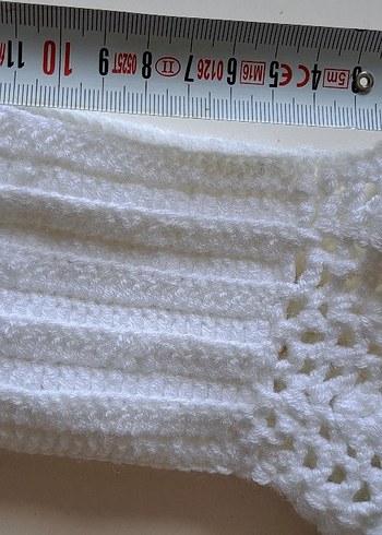 Dantel Detaylı Bohem Örgü Kadın Eldiveni - Görsel 3