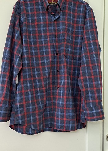 ERKEK  Düğmeli Uzun Kollu Gömlek - Görsel 4