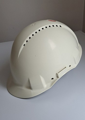 krem rengı  Minimalist Motosiklet Kaskı - Görsel 2