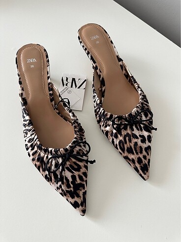 Zara leopar ayakkabı